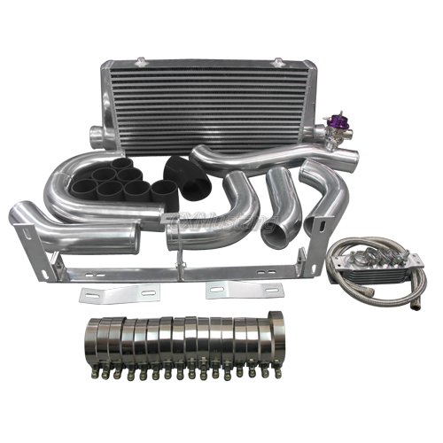 CXRacing Front Mount Intercooler Kit For 96-04 Ford Mustang 4.6L V8 ...